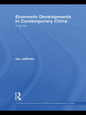 cover image of Economic Developments in Contemporary China